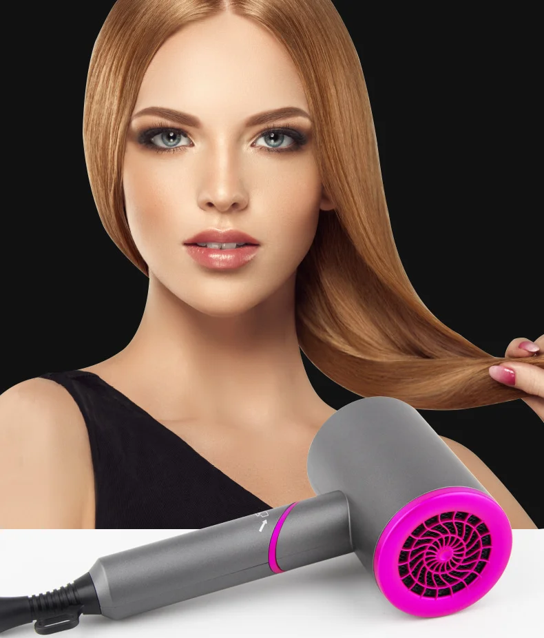 
Горячая Распродажа фен OEM салон парикмахерский фен для волос индивидуальный профессиональный Фен Розовый Профессиональный фен для волос 