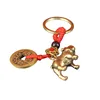 colorful Pug dog pendant