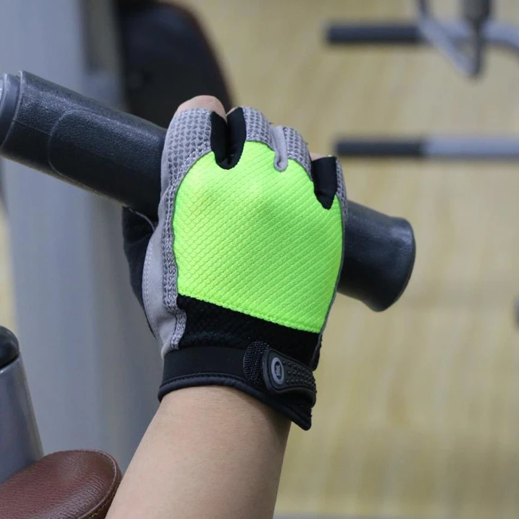 Оптовая продажа, дышащие и Нескользящие тренировочные перчатки Powerlifting для тренажерного зала, бодибилдинга, фитнеса