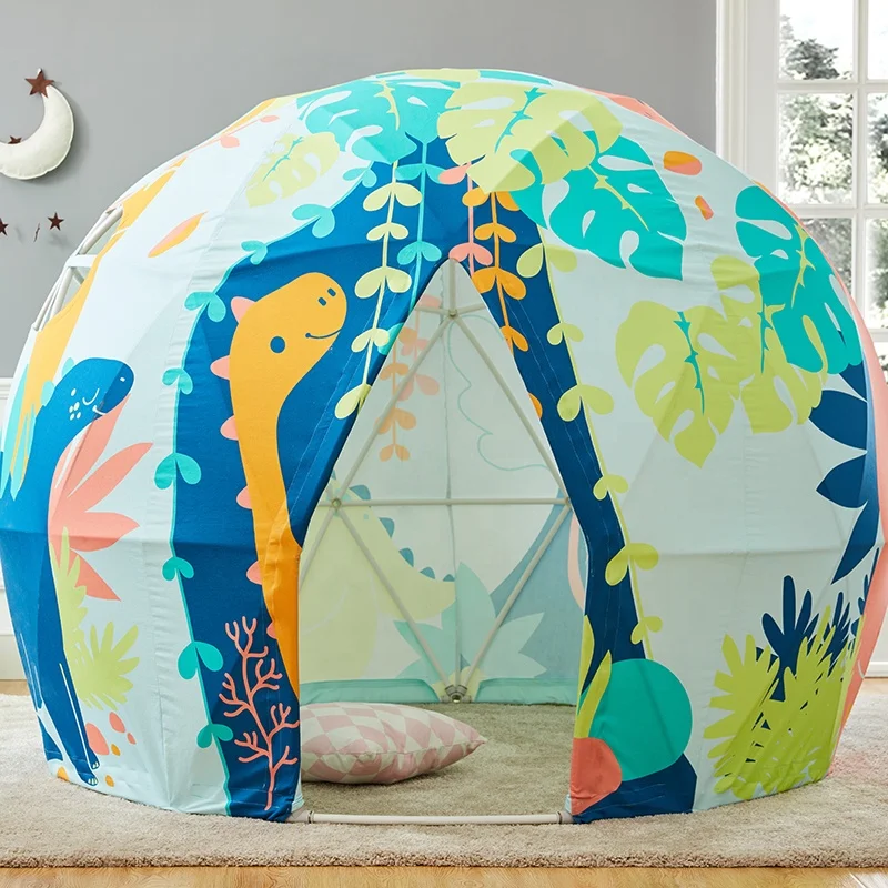 Casa De Juegos De Dinosaurios Para Niños,Casa De Juegos,Carpas De Juguete -  Buy Dinosaurio Geodome De Efecto Invernadero,Los Niños Tienda De Campaña,Casa  De Juegos Para Niños Product on 