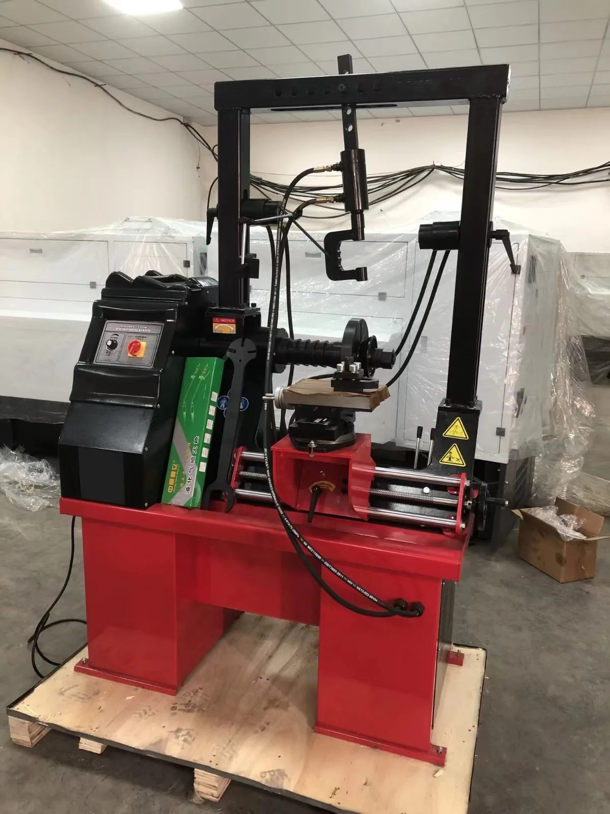 Sny-8800 2 Cylinders Wheel Rim Straitening Machine Automatic Rim ...