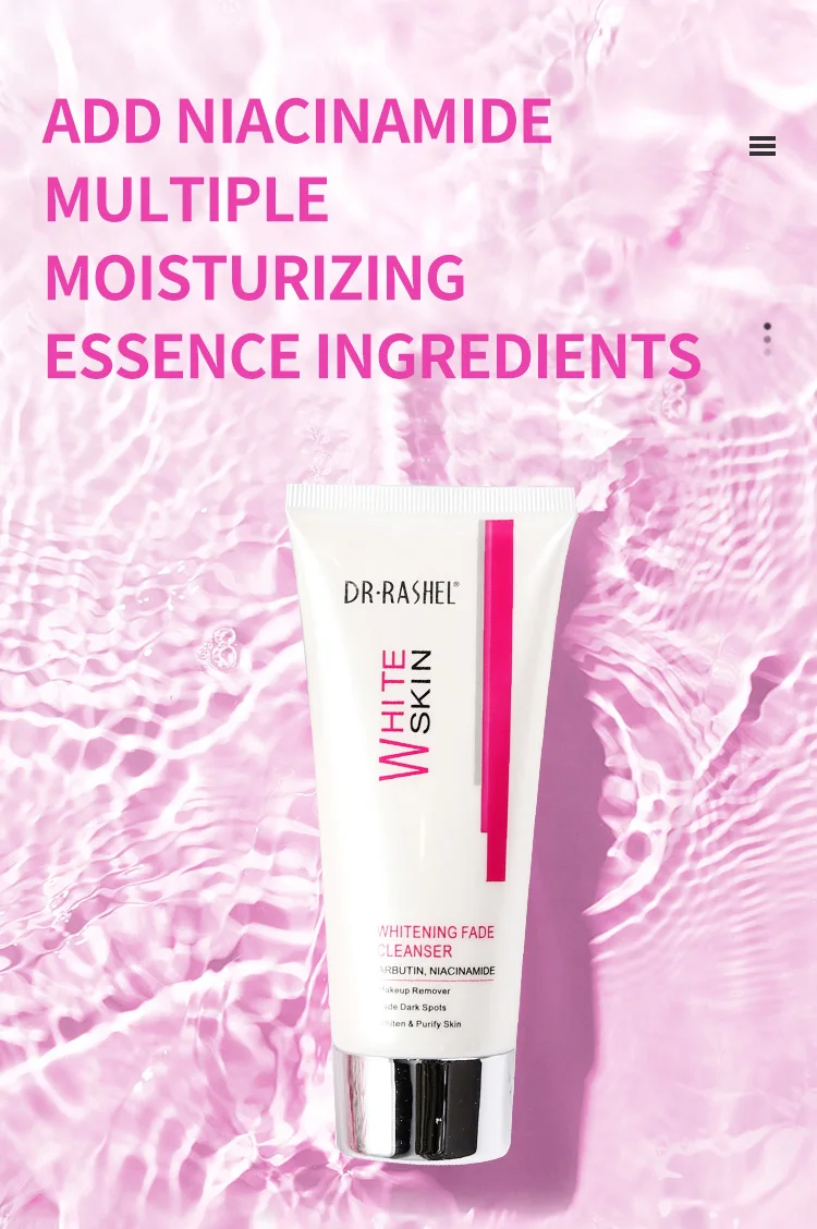 DR RASHEL Skin Care Products Deep Cleansing Fade Dark Spots Whitening Niacinamide Facial Cleanser