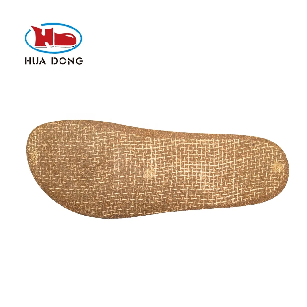 
Sole Expert Huadong настоящая пробковая подошва для сандалий, шлепанцев, в наличии, унисекс, Suela, кожаная подошва 