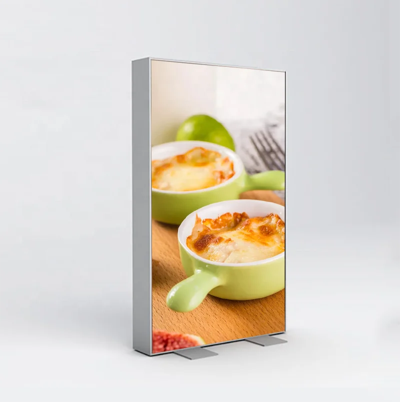 Small Led Light Fabrics Led Luminous Fiber Optic Signboard Display Fronted Led Light Box