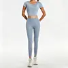 Gray Lake Blue 2-Piece Set