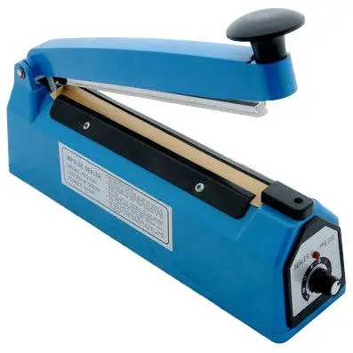 Impulse Sealer Manual Plastic Bag Heat Seal Machine Closer Kit 8Inch