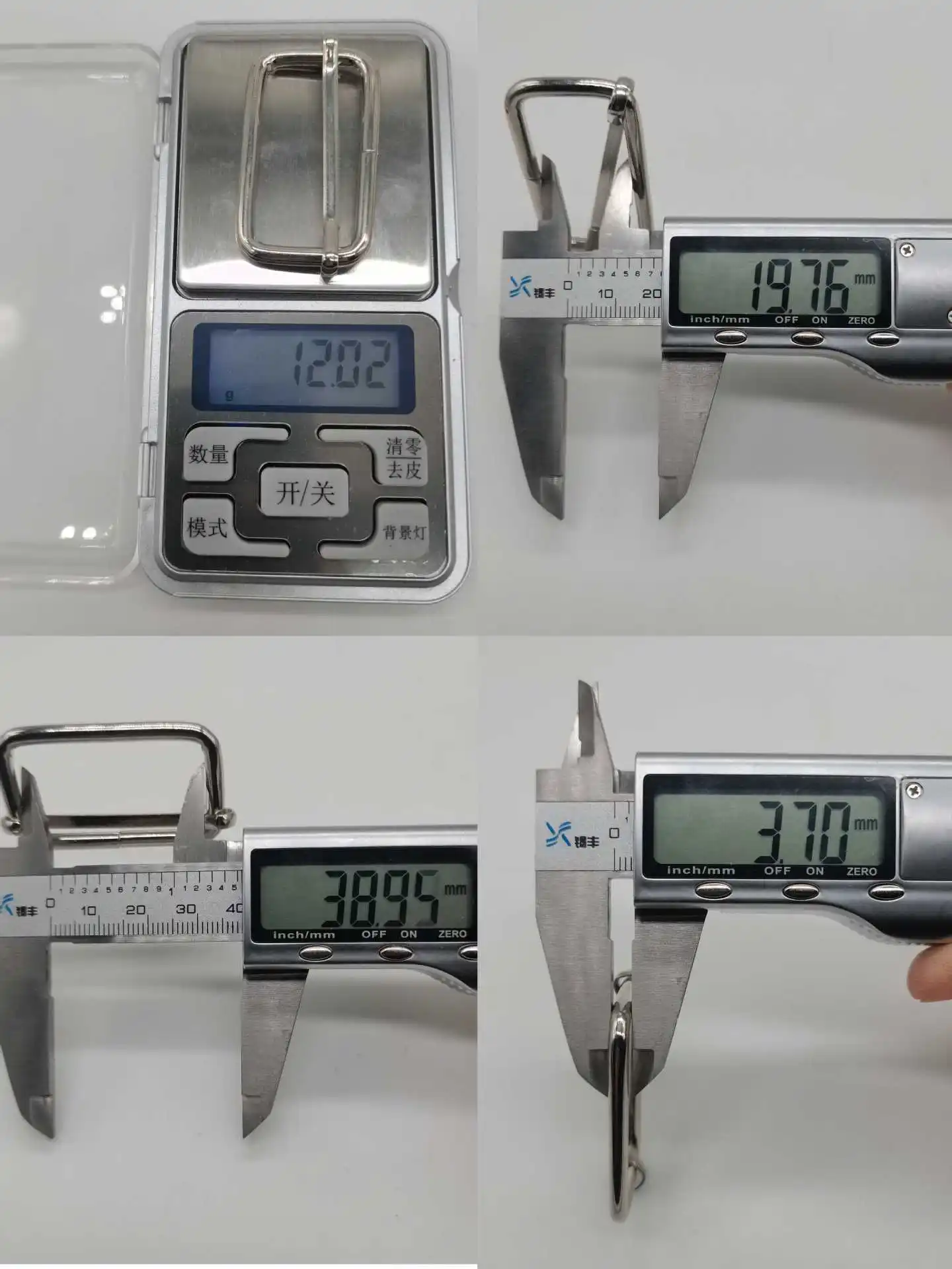 Bag Hardware Decorative Shoulder Strap Adjustment Buckle Custom Shoe Fashion Buckles