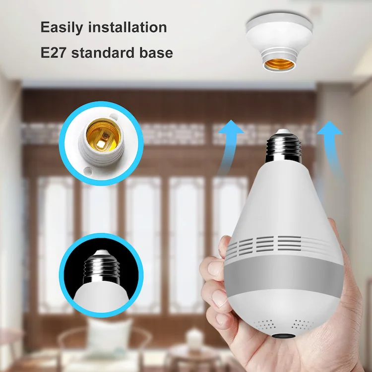 Tuya 360 bulb camera19