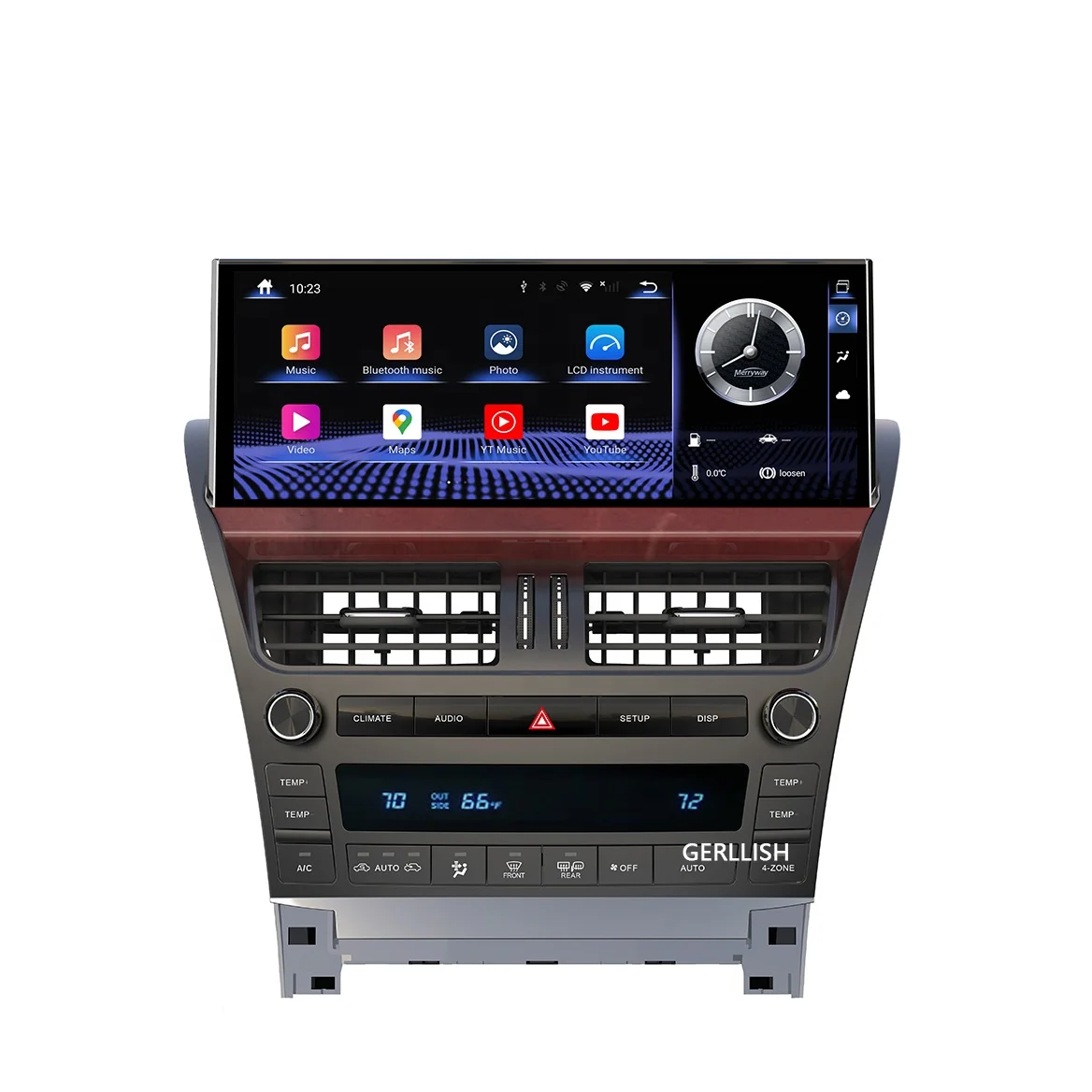 12.3インチCarPlay対応レクサスLS460/LS600用カーラジオ GPSナビゲーション