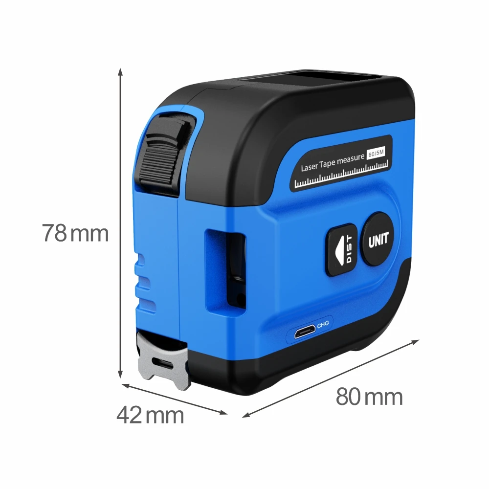 2 в 1 цифровая лазерная измерительная лента 40 м 60 дальномер лазерный измеритель