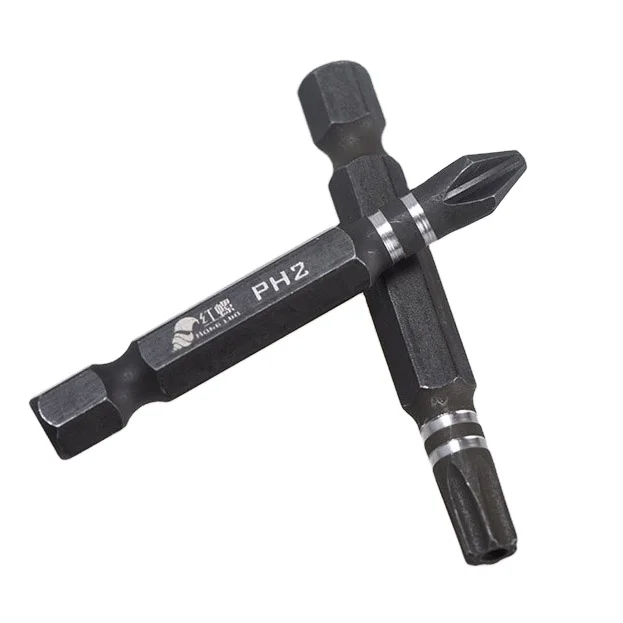 Double End Screwdriver Bit Kit Hardened S2 Steel Heavy Duty Long Life Magnetic Durable Design for Repair Factory Direct