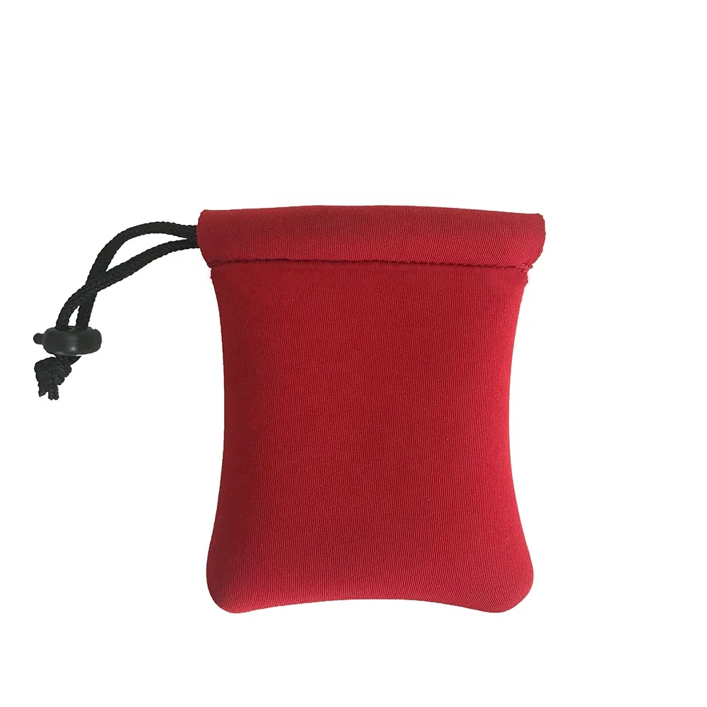 Waterproof Red Neoprene Drawstring 