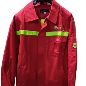 Hi-Vis Custom High Quality ESD Flame Retardant Water Resistant Anti-Static Workwear Overall Jacket