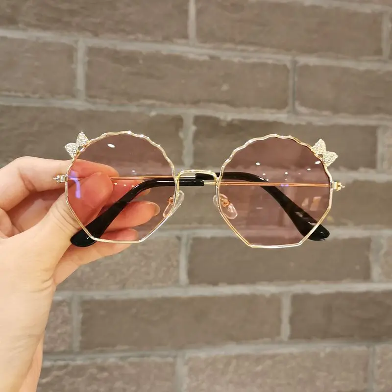 Trendy Kids Bowknot UV400 Sunglasses