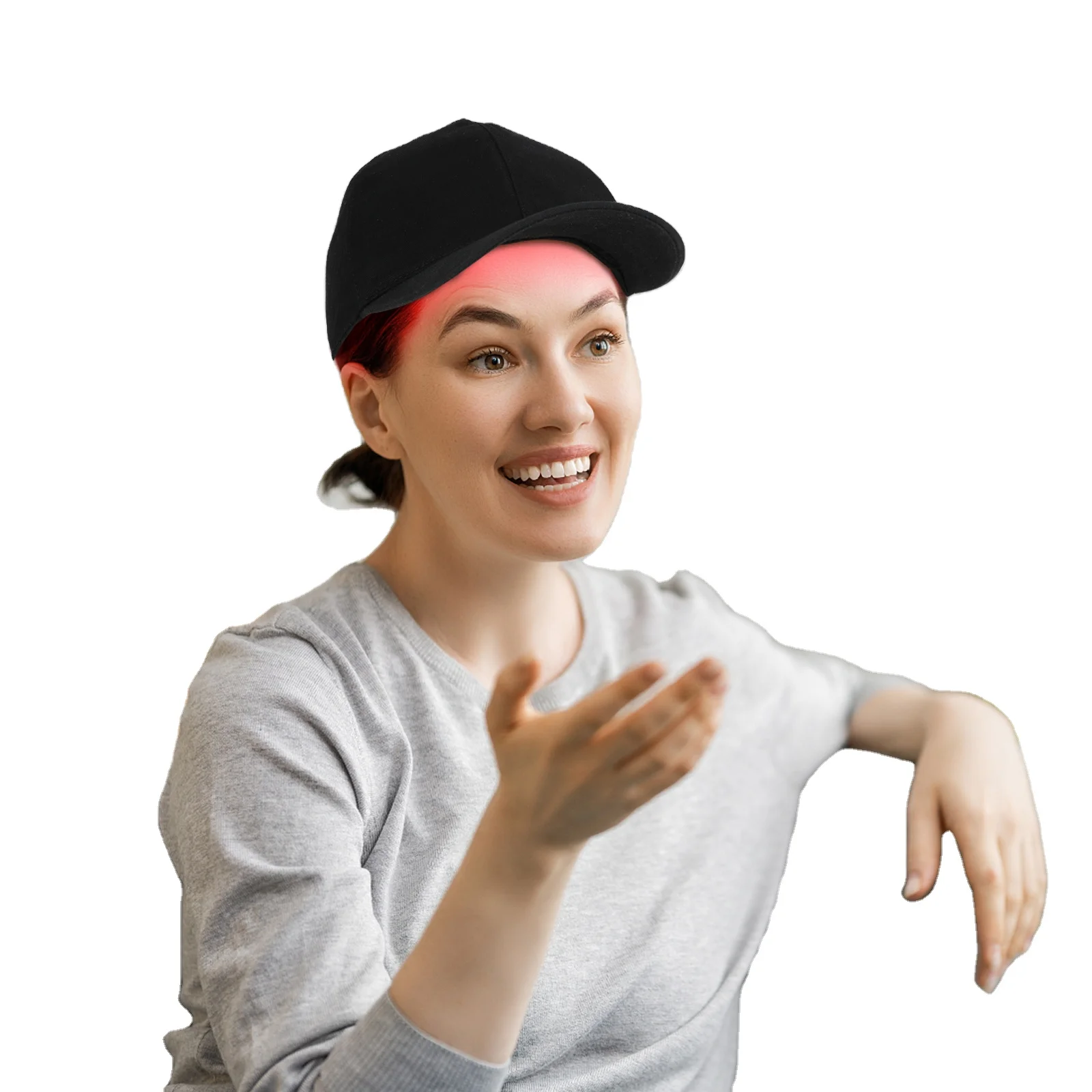 Носимые устройства инфракрасная терапевтическая Шапка-шлем с красным светом для роста