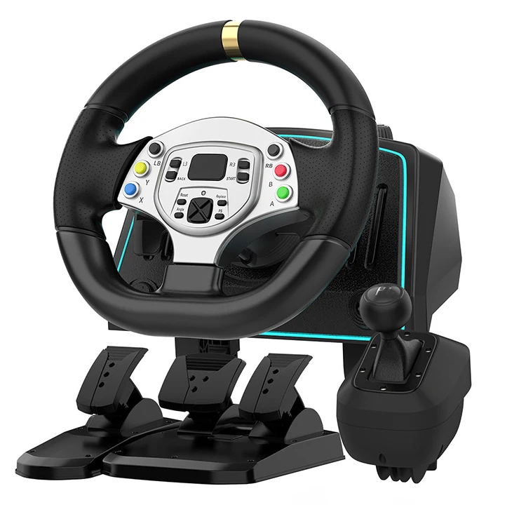 Car simulator volante logitech g29 pedals shifter race game steering wheel for PS4,PS3, Xbox One, Nintendo Switch android phone From m.alibaba.com