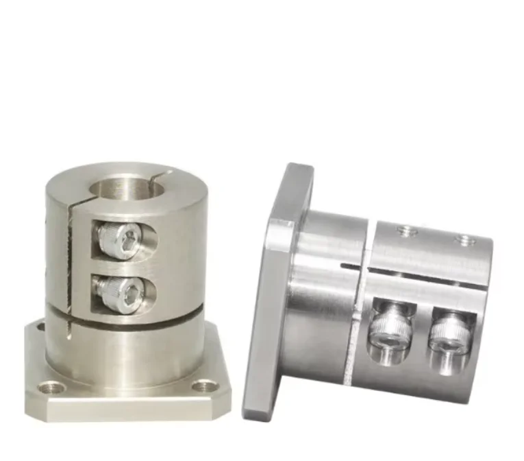 Высокая твердость и высокая точность направляющий вал Опора с квадратным фланцем фиксированное седло подшипника противоположный фланец световой оптической оси