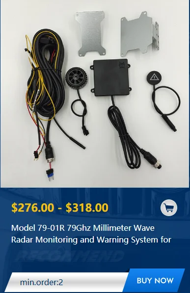 Model V3 24Ghz Millimeter wave radar Change Lane Safer  BSM car Blind Spot Monitoring Assistant BSD Blind Spot Detection  System
