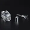 Clear with Silver Ring