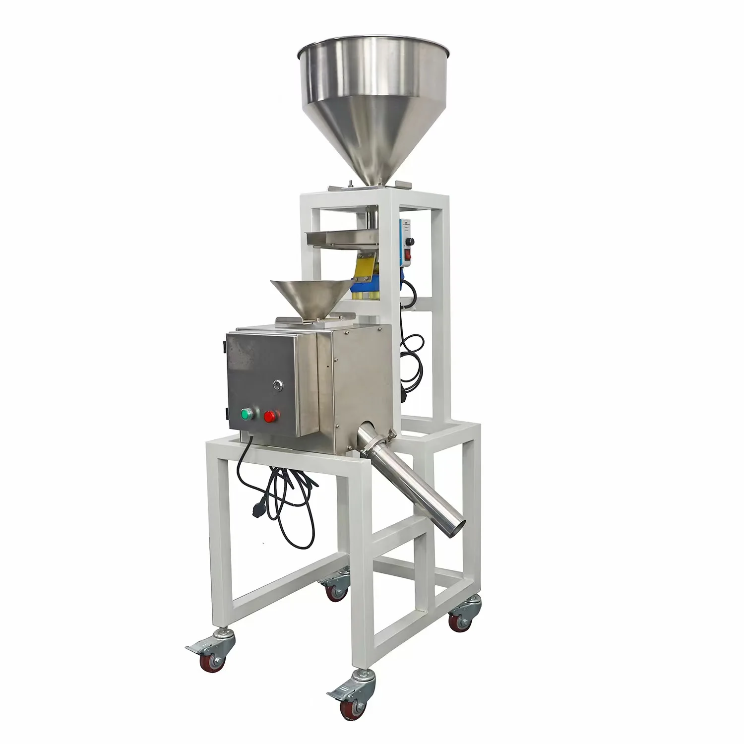 Gravity Free Fall Metal Separator Detection of Metal Foreign Particles Metal Detector Separator