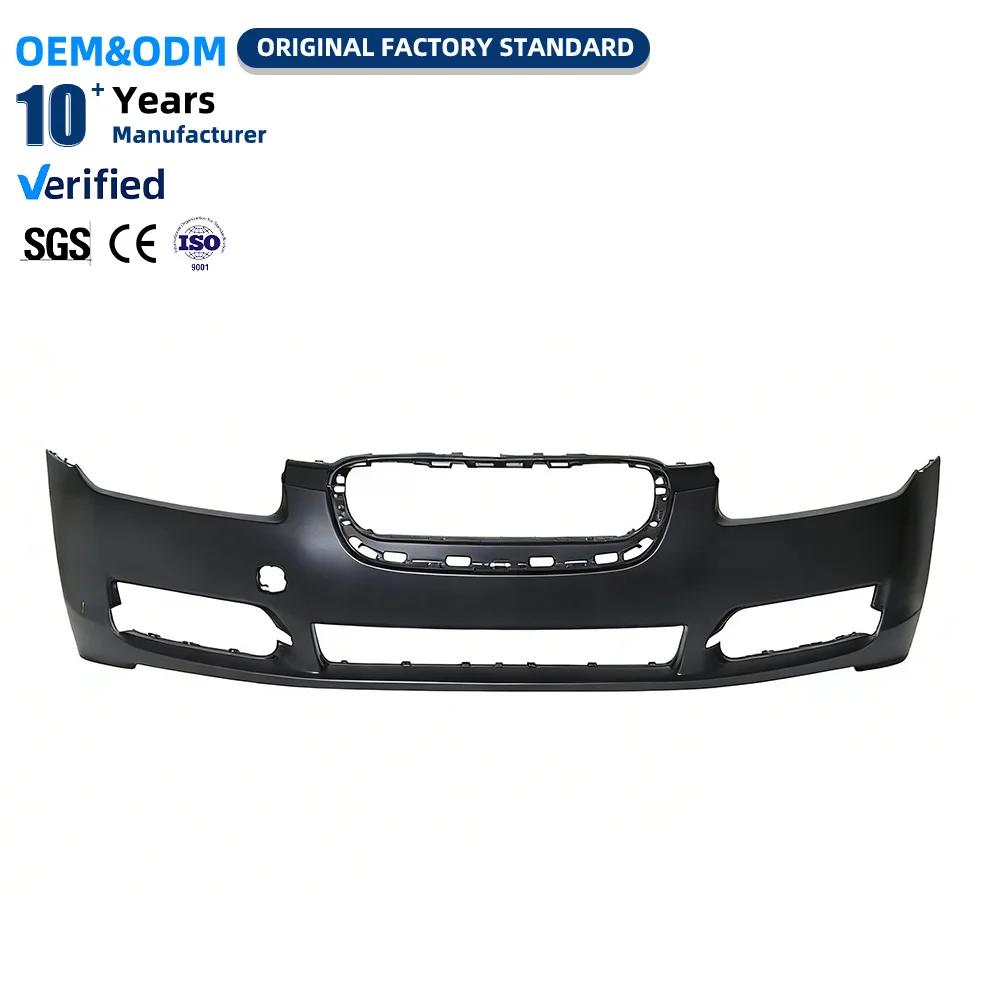 Car Body Parts PP C2Z8838XXX-A Without Park Sensor Holes Front Bumper Primed Front Bumper for Jaguar XF2009-2011