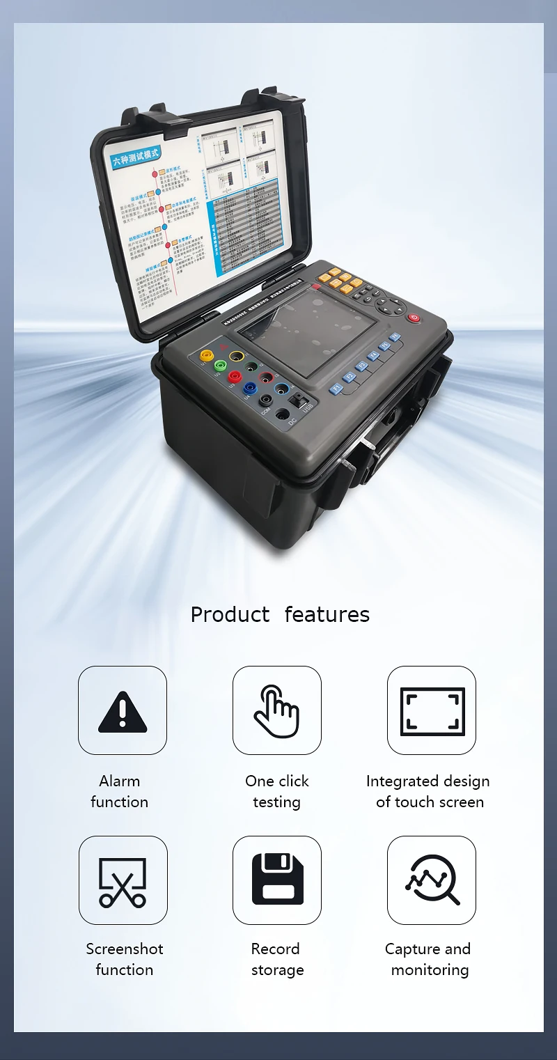 Power Quality Analyzer Data Logger 3 Phase Power Quality Analyzer ...