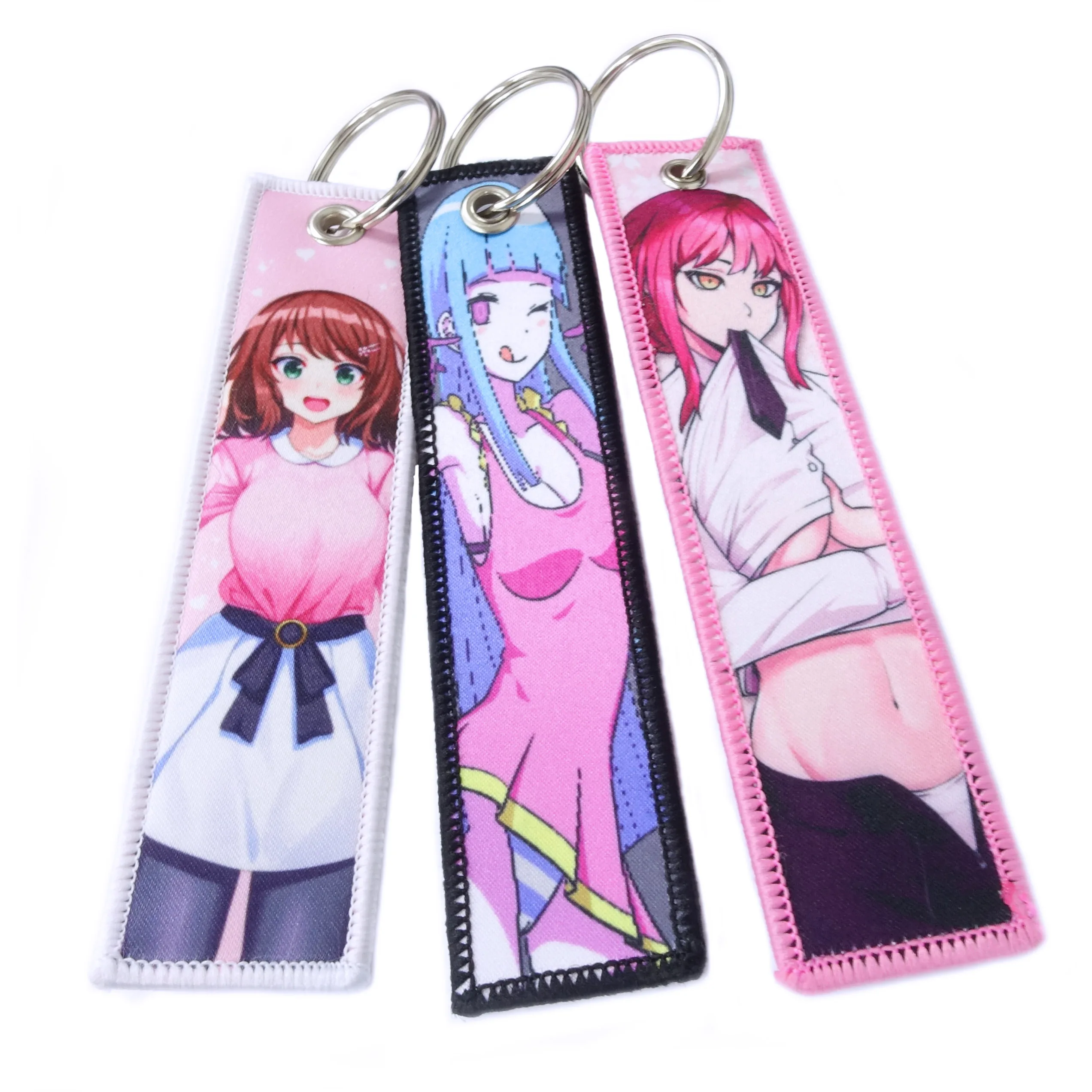 Promotional Sexy Western Mom Anime Key Tags Chains Keychain Sublimation ...