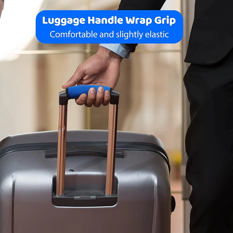 Oem Soft Stretch Wrap Handle Neoprene Luggage Handle Wrap Grip