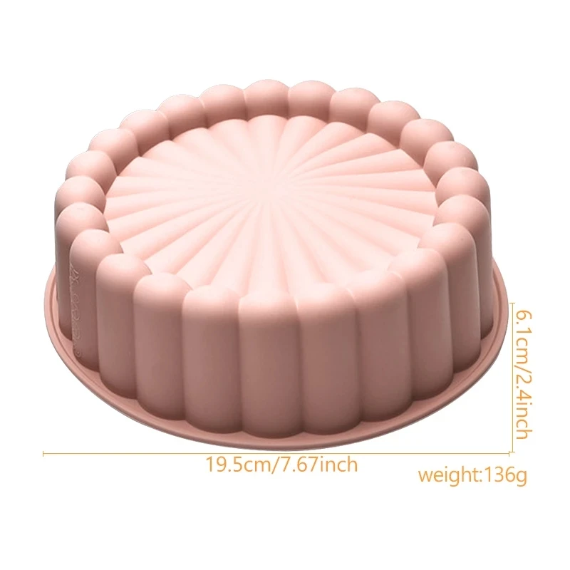 Cake Pan Round Silicone ,Cakes Pan Sponge Flan Mold Baking Pan