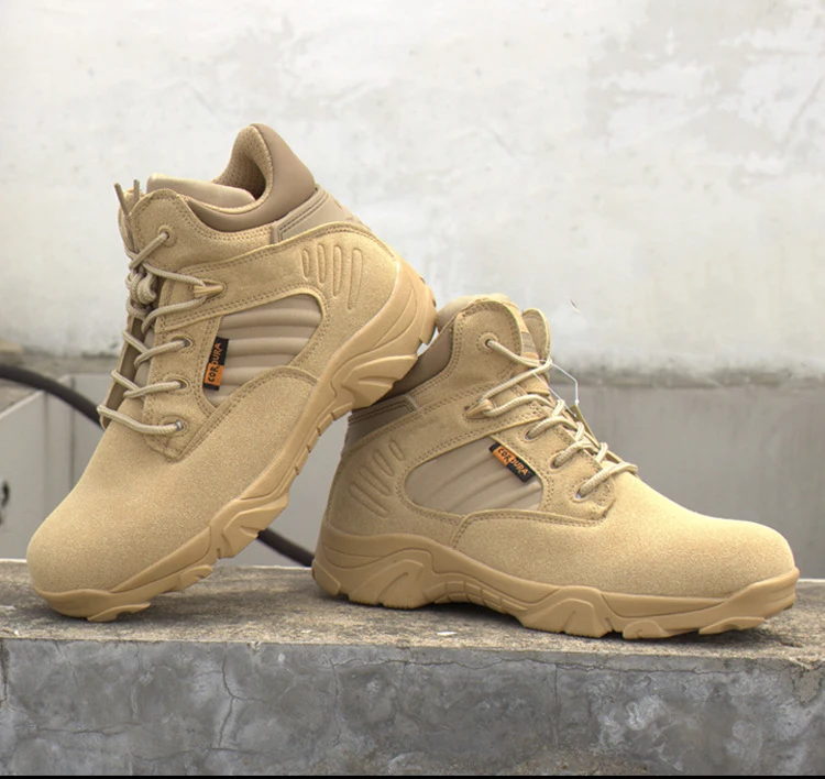 CUTEHEELS Stivali Da Caccia Mimetica Uomo - Antiscivolo, Traspiranti, Con Puntale Rinforzato E Supporto Caviglia, Per Trekking E Outdoor