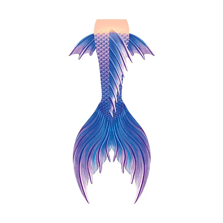 Color HD Printing  Mermaid Tail Fabric Mermaid Tail to Swim Adult