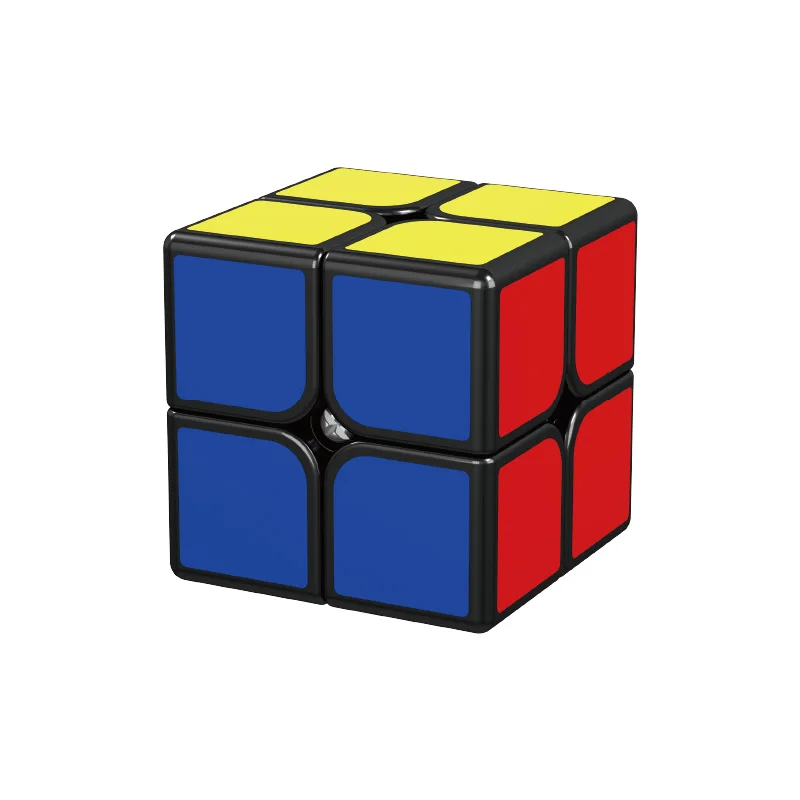 Moyu Cube Gift Box Set 4pcs Black With Sticker 2x2 3x3 4x4 5x5  Magic Cube Wholesale for Kids
