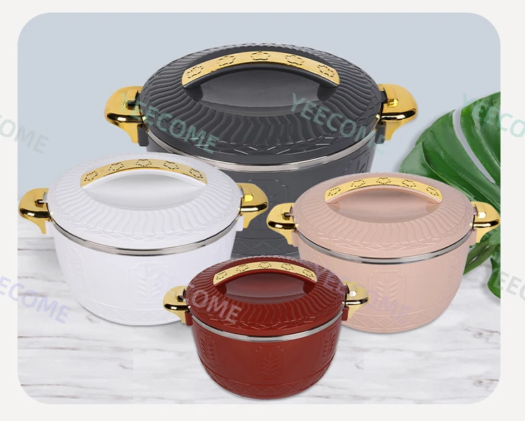 Factory Wholesale Food Warmer 2.5l/4.5l/6.5l Luxury Food Warmer Set
