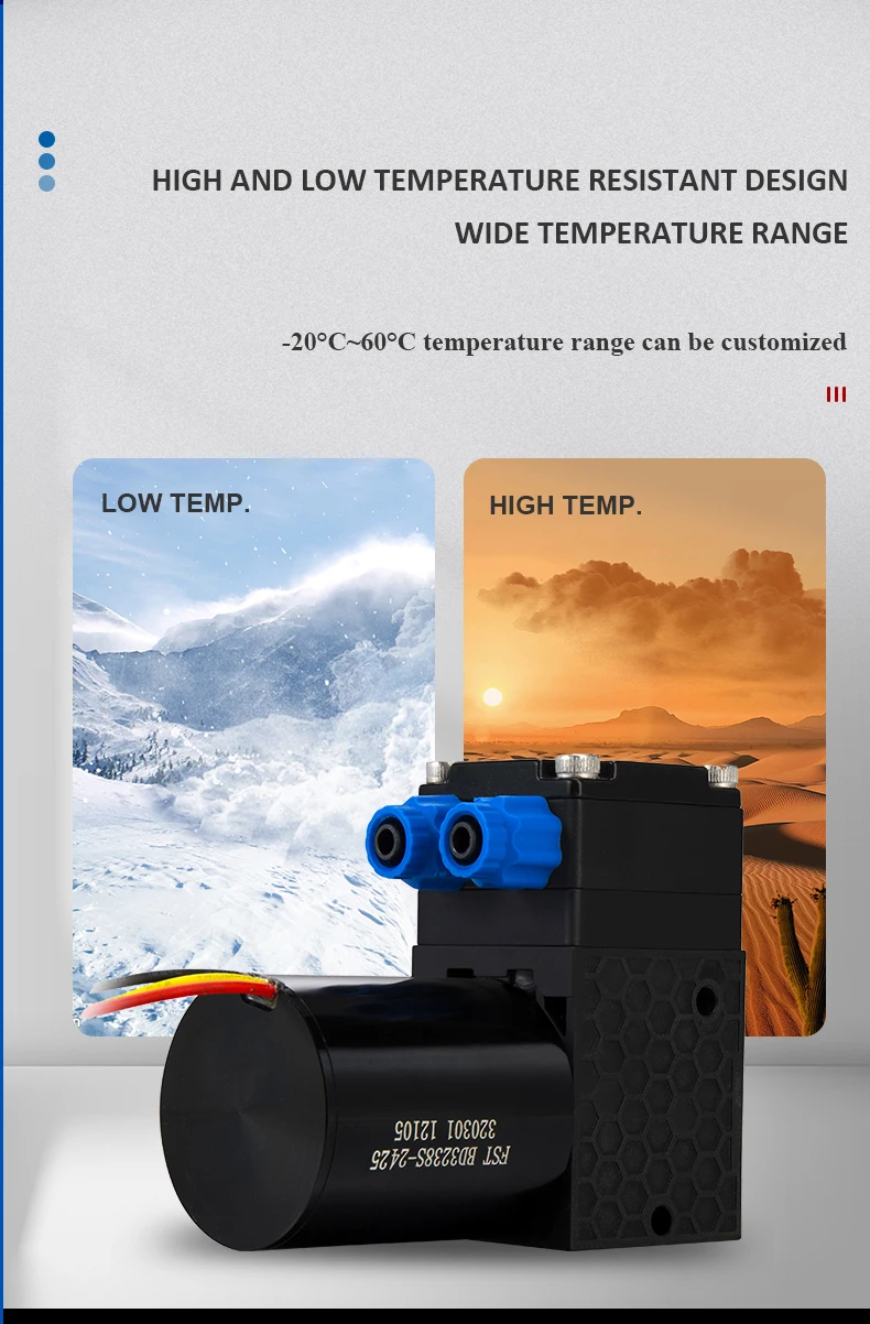 Fluidsmart Oil Free Mini Diaphragm Pump 12v 24V DC Electric Liquid Pump  Brushless Anti-corrosion Micro Water Pump for Ink
