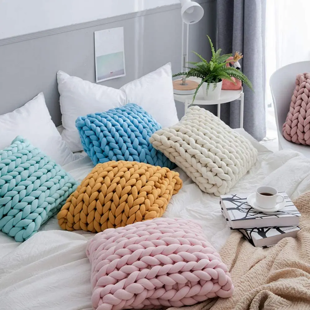 500g Super Chunky Yarn Thick Velvet Soft Big Hand Knitting Giant