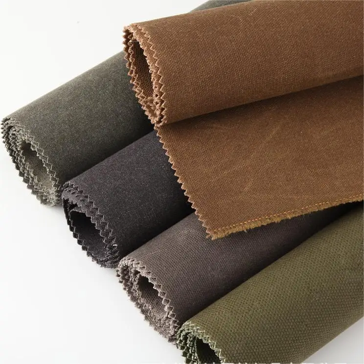 Wholesale Cotton Fabric 16 Oz Oil Waxed Canvas Waterproof Fabric Buy