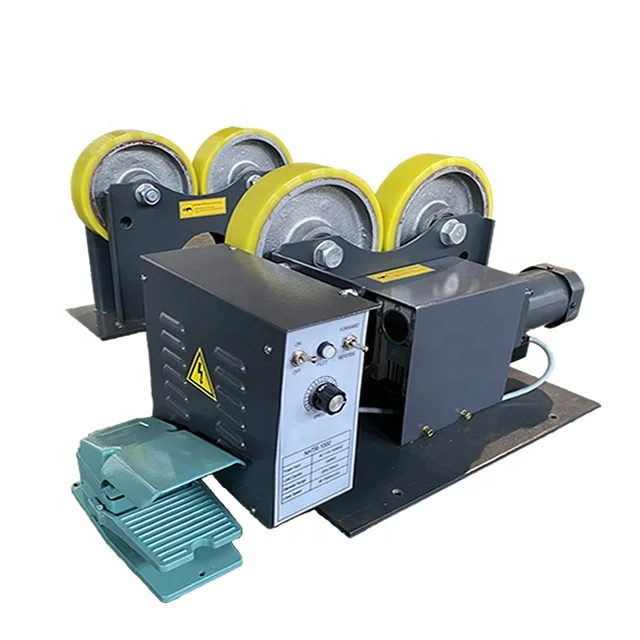 New Automatic 1T & 3T Automatic Pipe Welding Turning Roll Small Welding Rotator with Motor