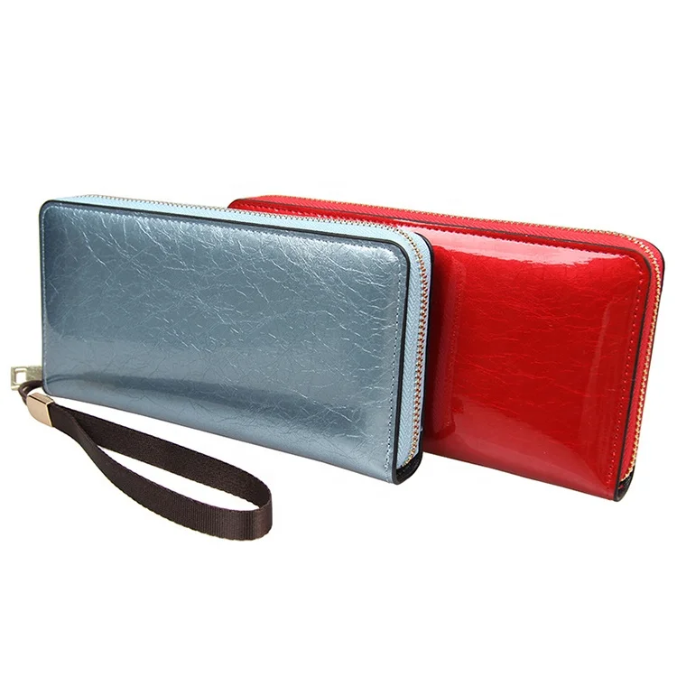 Multi-function Slim Bifold Zipper Clutch Purse Women Wallets
