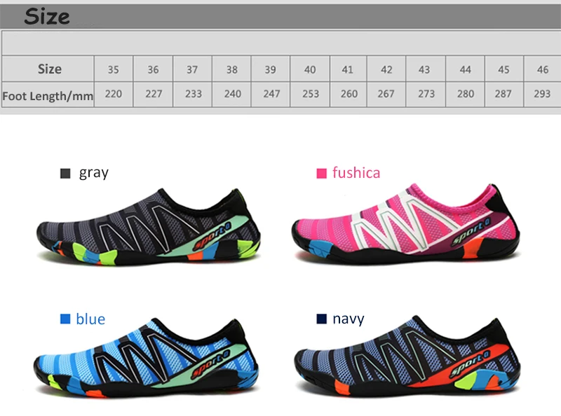 Wholesale Sports Quick Drying Walking Running Shoes Zapatos De Agua