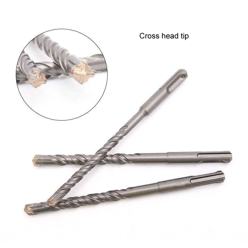 High Quality SDS Plus Cross Head Electric Hammer for Wall Granite Concrete hilti Drill Bit