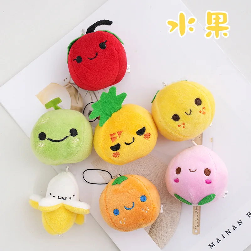 Small Plush Toys Fruit Plush for Crane Machine Fun