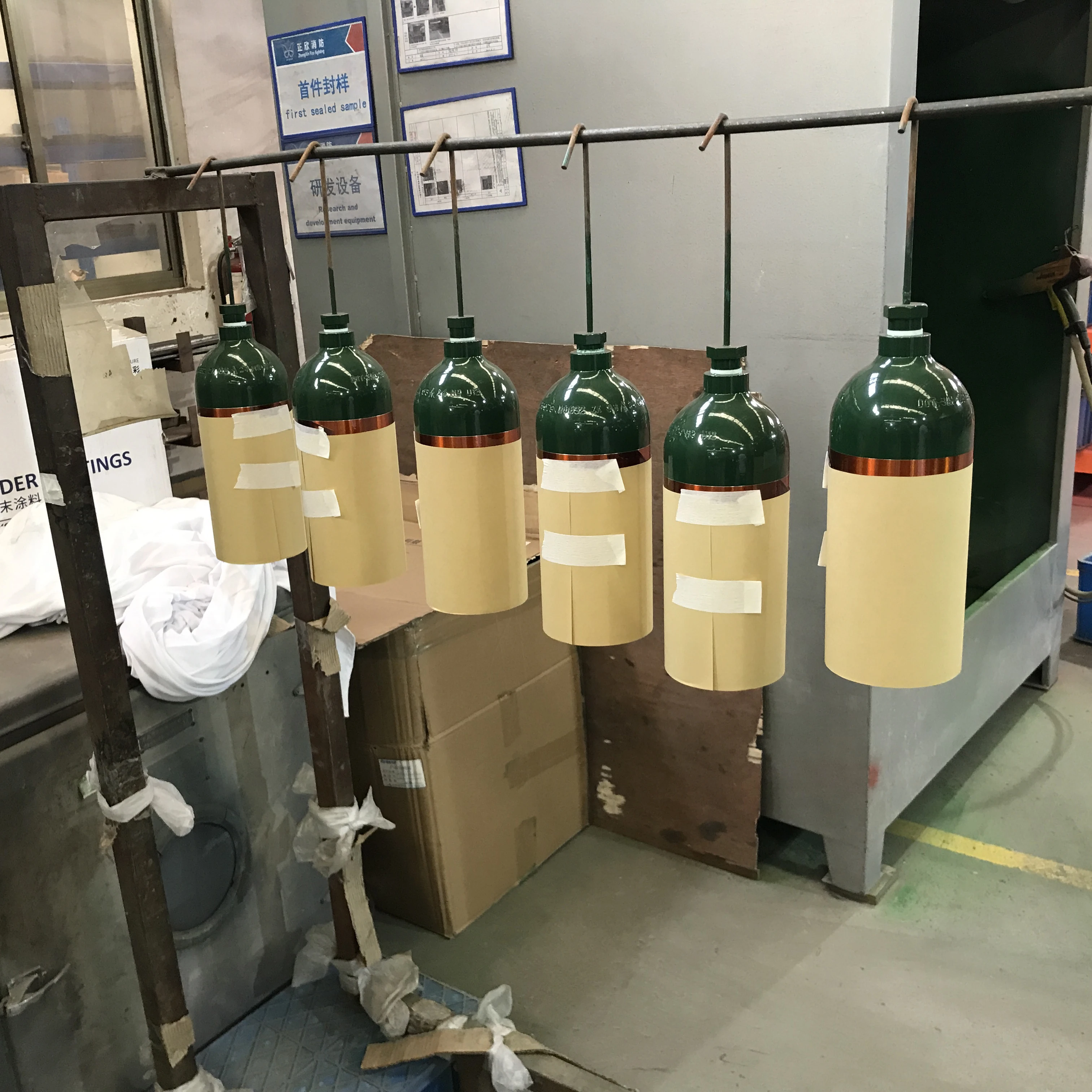 ZX TPED 0.5L Portable Medical Oxygen Cylinder Aluminum Tank 200bar