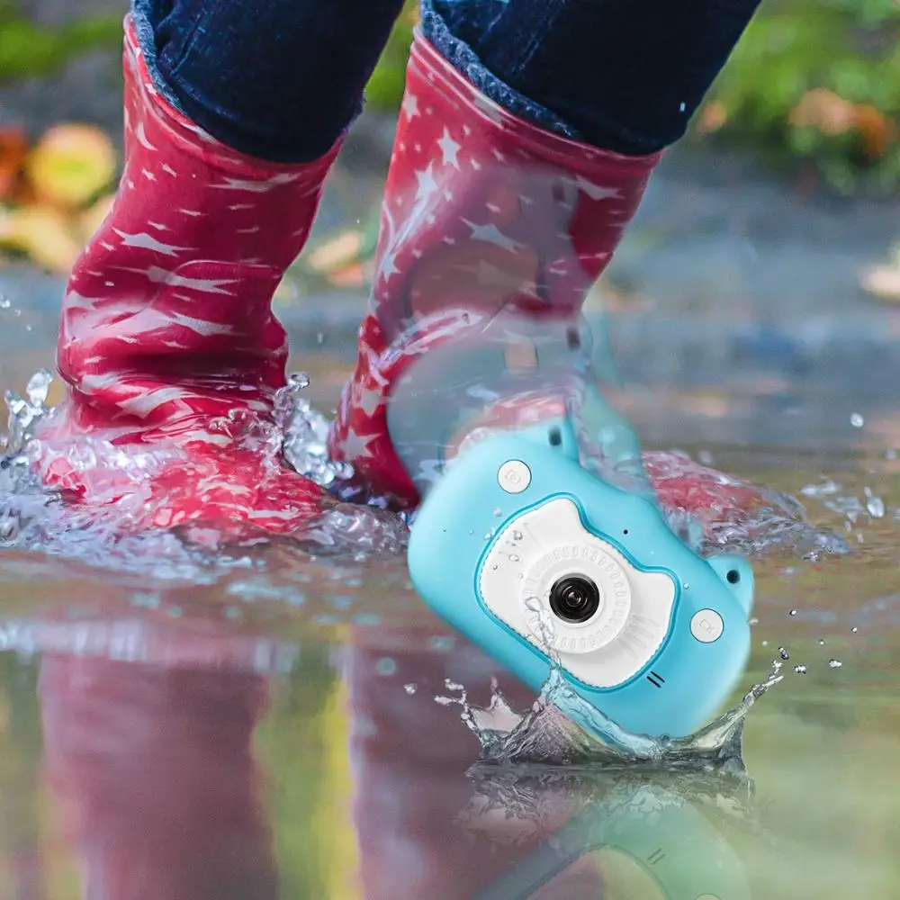 Модернизированная неповторимая цифровой фотокамеры для детей Цифровая камера HD 1080P видеомагнитофон 12MP видеорегистратор