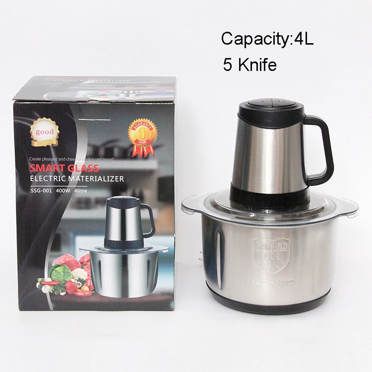 400W Multifunction Glass Chopper