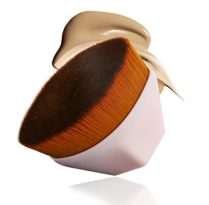 flat top hexagon makeup brush face blush powder foundation brush