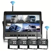 Moniteur 7 pouces 4 canaux + 4 caméras sans fil