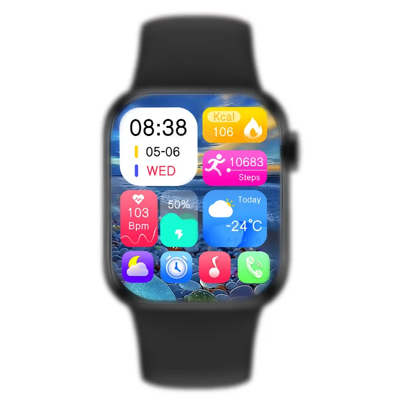 Smart Wearable Device Bluetooth Smart Watch Support Call Heart Rate Blood Oxygen Monitor With NFC Function
