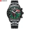 Black Case Green Dial
