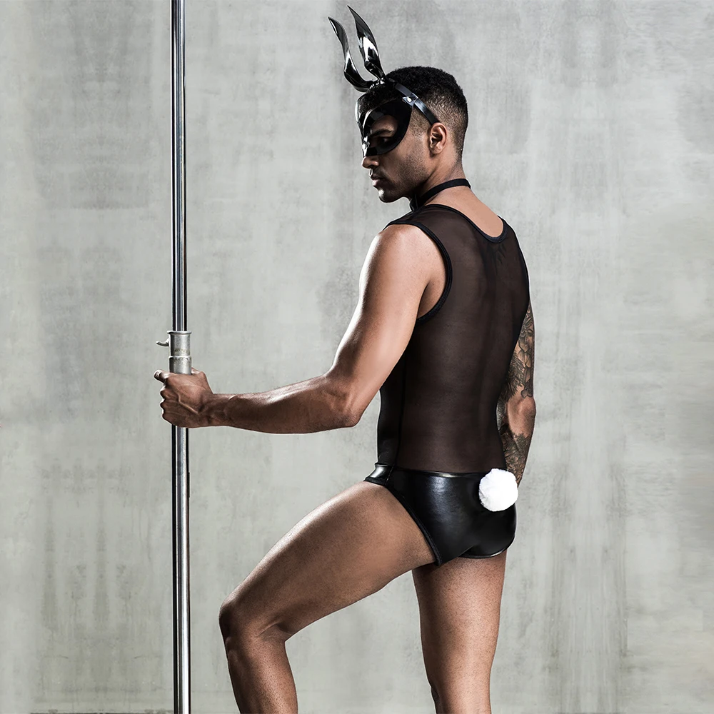 New Fashion adult men bunny costume cosplay costume mens sexy underwear for  men carnival| Alibaba.com