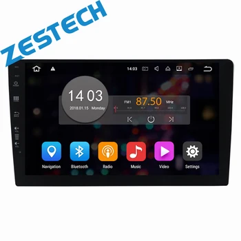 ZESTECH 7/9/10.1inch Android 10 Universal dvd player multimedia car stereo video systems car radio tv dvd touch screen